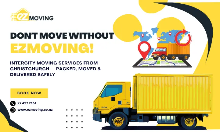 Intercity moving company services