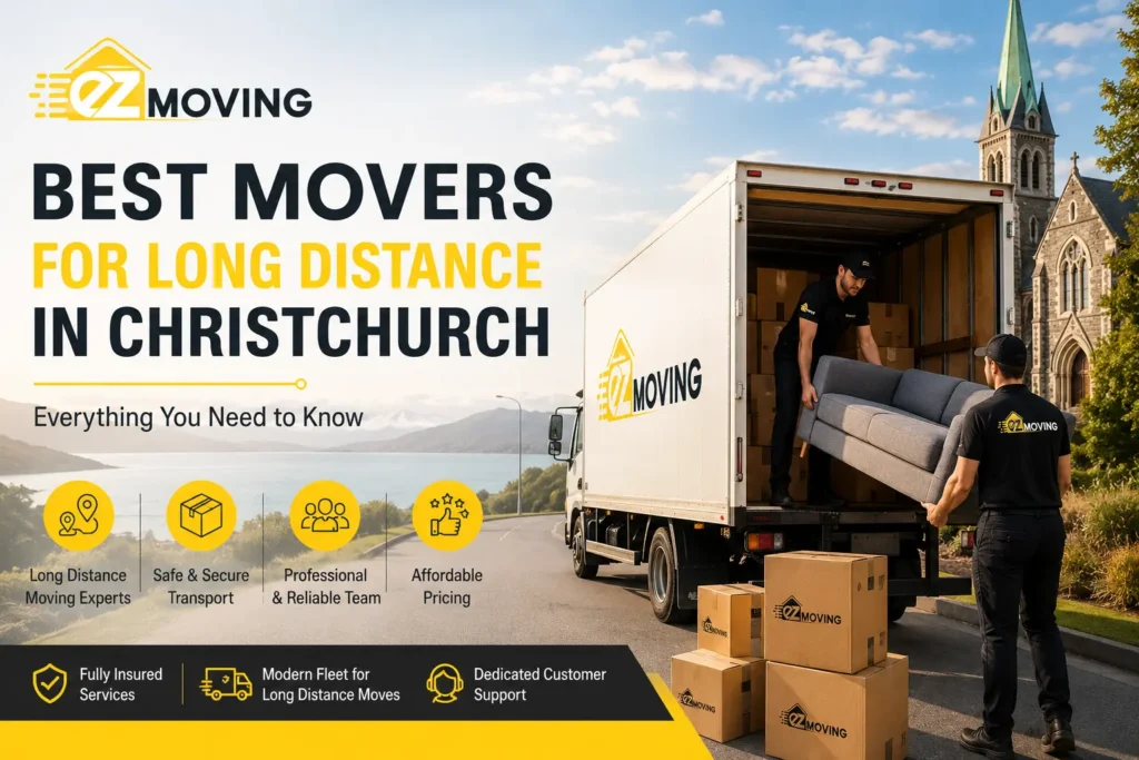 long distance movers in Christchurch