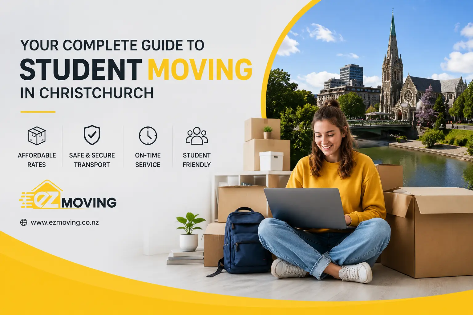 Student moving in Christchurch