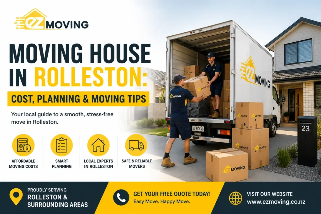 Moving House in Rolleston