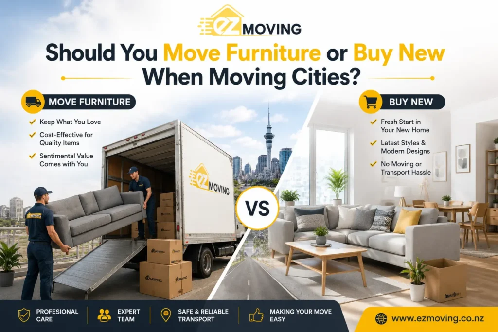 Moving Furniture vs Buying New: Cost Guide NZ