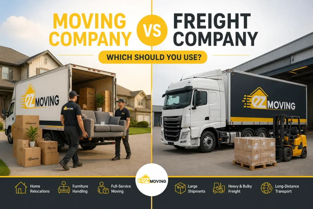 Moving Company vs Freight NZ: Which Is Right?